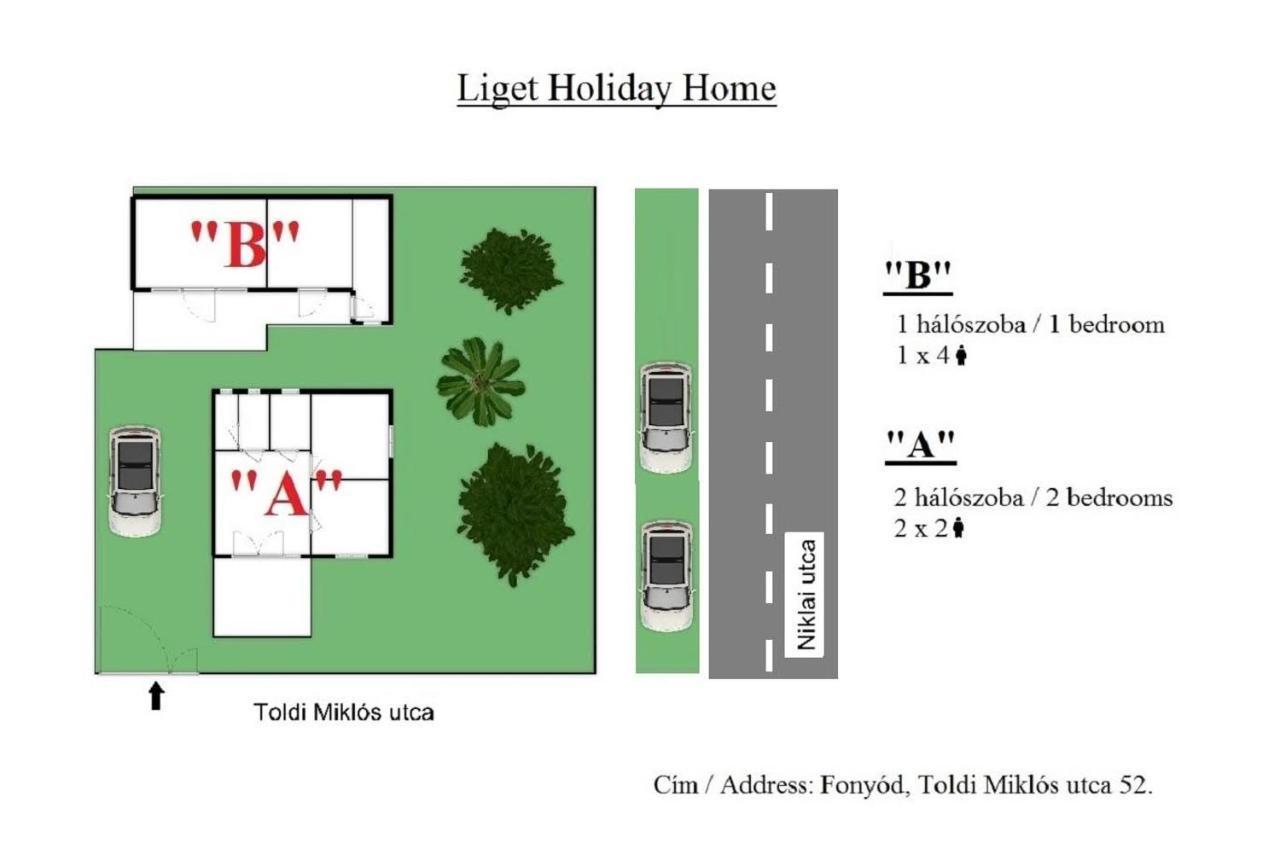 Liget Holiday Home Fonyód 外观 照片