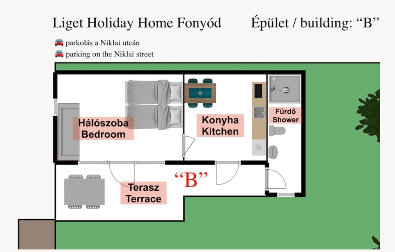 Liget Holiday Home Fonyód 外观 照片