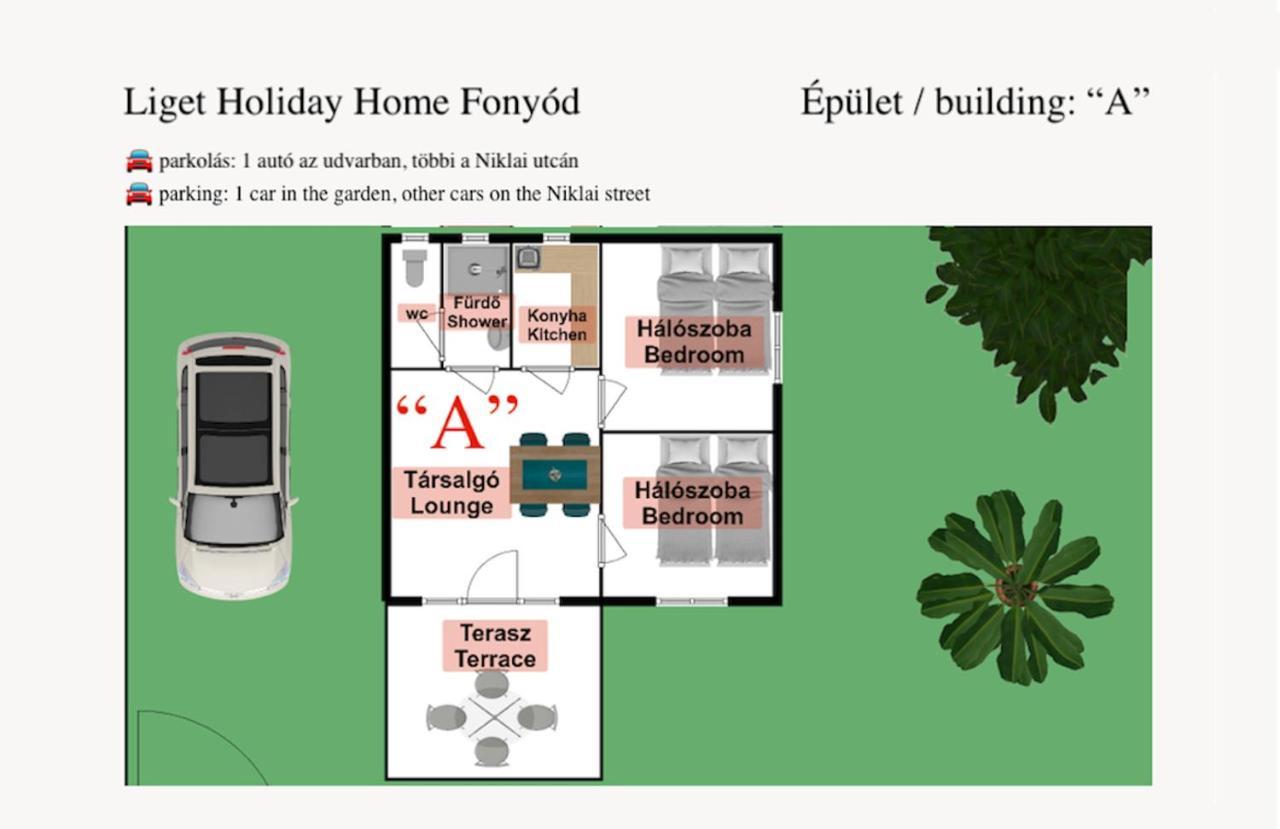 Liget Holiday Home Fonyód 外观 照片